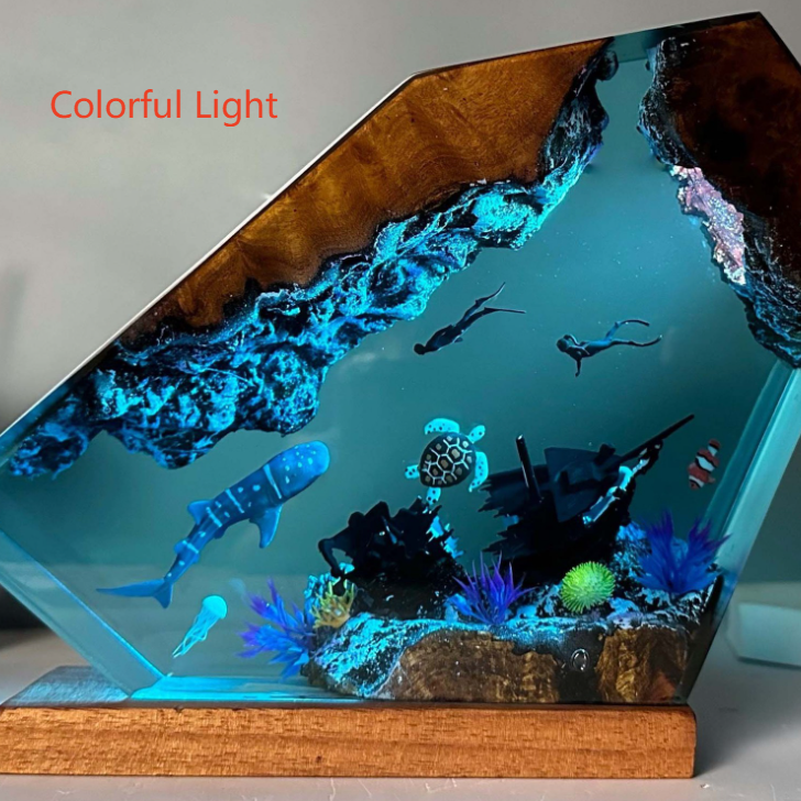 Lumio Deep Sea Discovery Resin Lamp