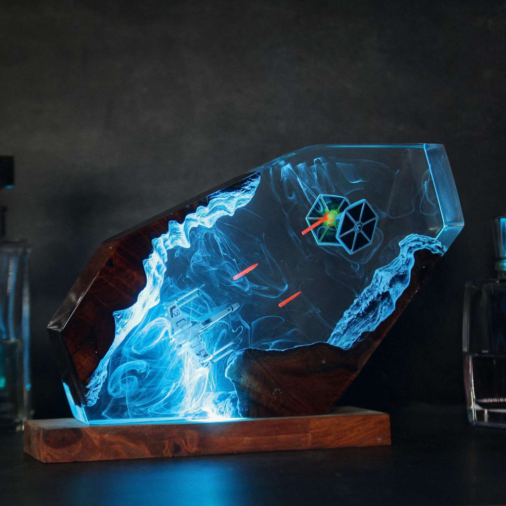 Lumio Cosmic Explorer Resin Lamp