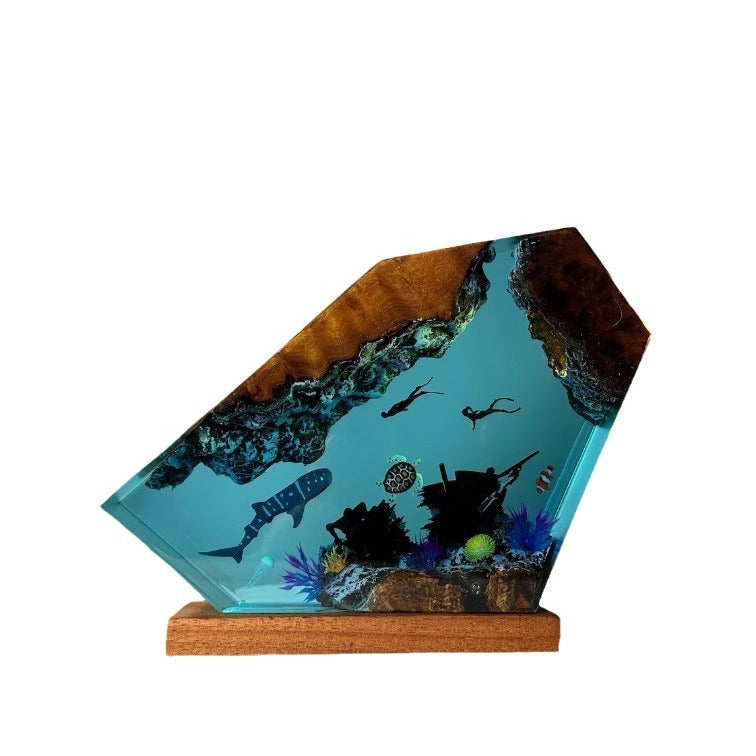 Lumio Deep Sea Discovery Resin Lamp