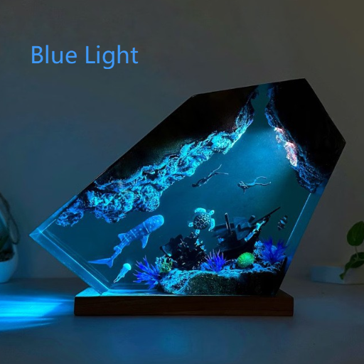 Lumio Deep Sea Discovery Resin Lamp