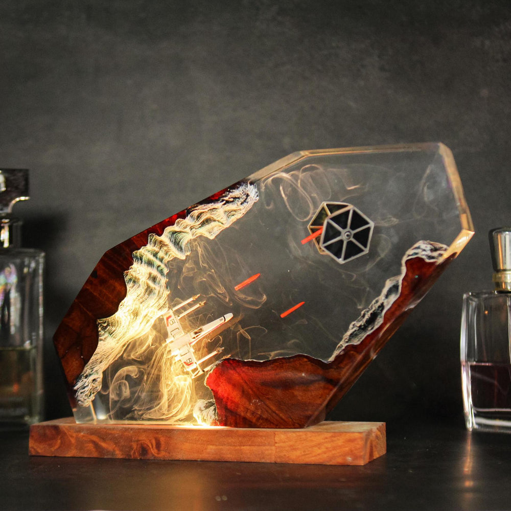 Lumio Cosmic Explorer Resin Lamp
