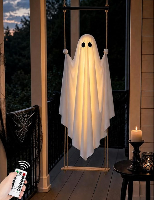 Glowing ghost swing