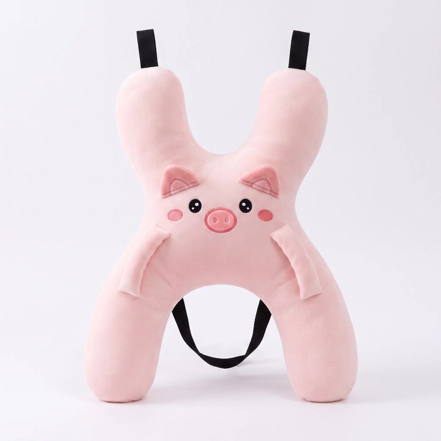 Snoozy kids travel neck pillow detail
